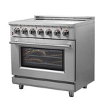 Forno Massimo 36-Inch Freestanding Chef Door Electric Range, True Convection Oven - BonPrix Électroménagers