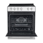 FORNO Premium 2-Piece Kitchen Bundle - Leonardo Espresso 30" Stainless Steel Range, 30" Stainless Steel Range Hood - FBDL-002-01CA - BonPrix Électroménagers