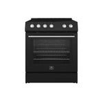 Forno Leonardo Espresso 30-Inch Black Electric Range, True Convection, Energy Efficient - BonPrix Électroménagers