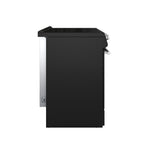 Forno Leonardo Espresso 30-Inch Black Electric Range, True Convection, Energy Efficient - BonPrix Électroménagers