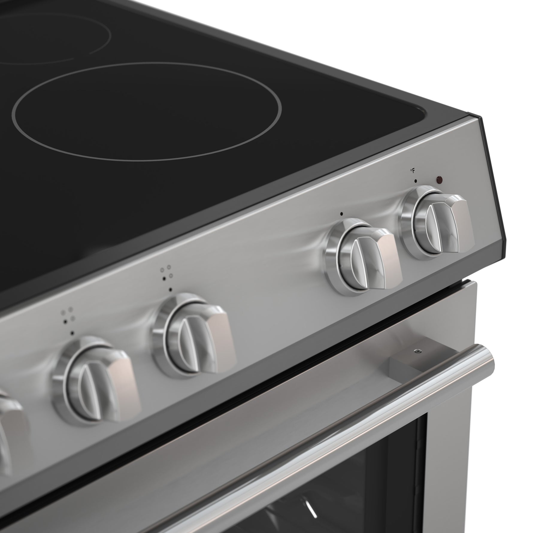 Forno Leonardo Espresso 30-Inch Stainless Steel Electric Range, True Convection, Energy Efficient - BonPrix Électroménagers