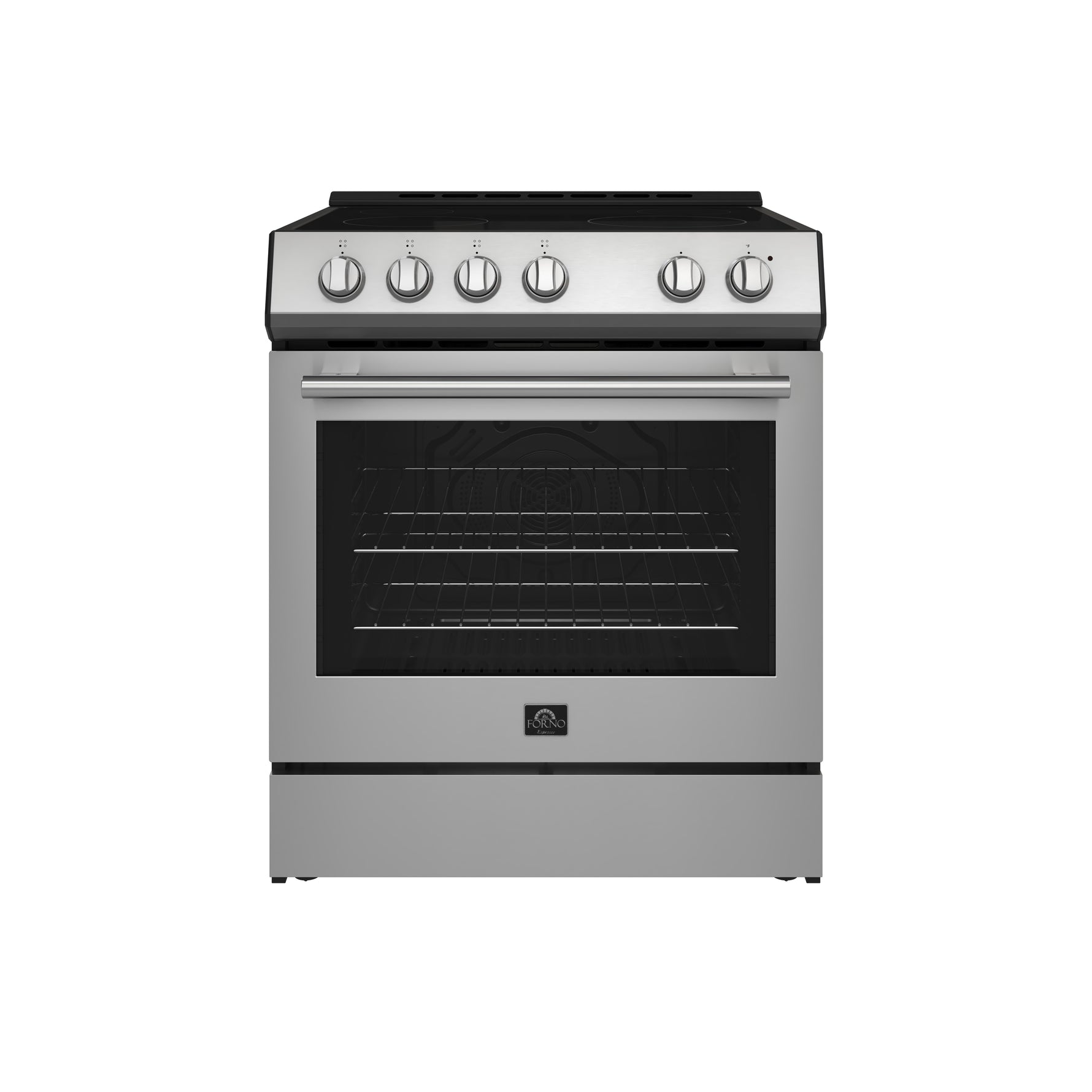 Forno Leonardo Espresso 30-Inch Stainless Steel Electric Range, True Convection, Energy Efficient - BonPrix Électroménagers