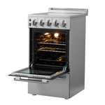 Forno Pallerano 20-Inch Freestanding Electric Range, Canada Version, Plug and Cord Included - BonPrix Électroménagers