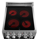 Forno Pallerano 20-Inch Freestanding Electric Range, Canada Version, Plug and Cord Included - BonPrix Électroménagers
