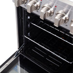 Forno Pallerano 20-Inch Freestanding Electric Range, Canada Version, Plug and Cord Included - BonPrix Électroménagers