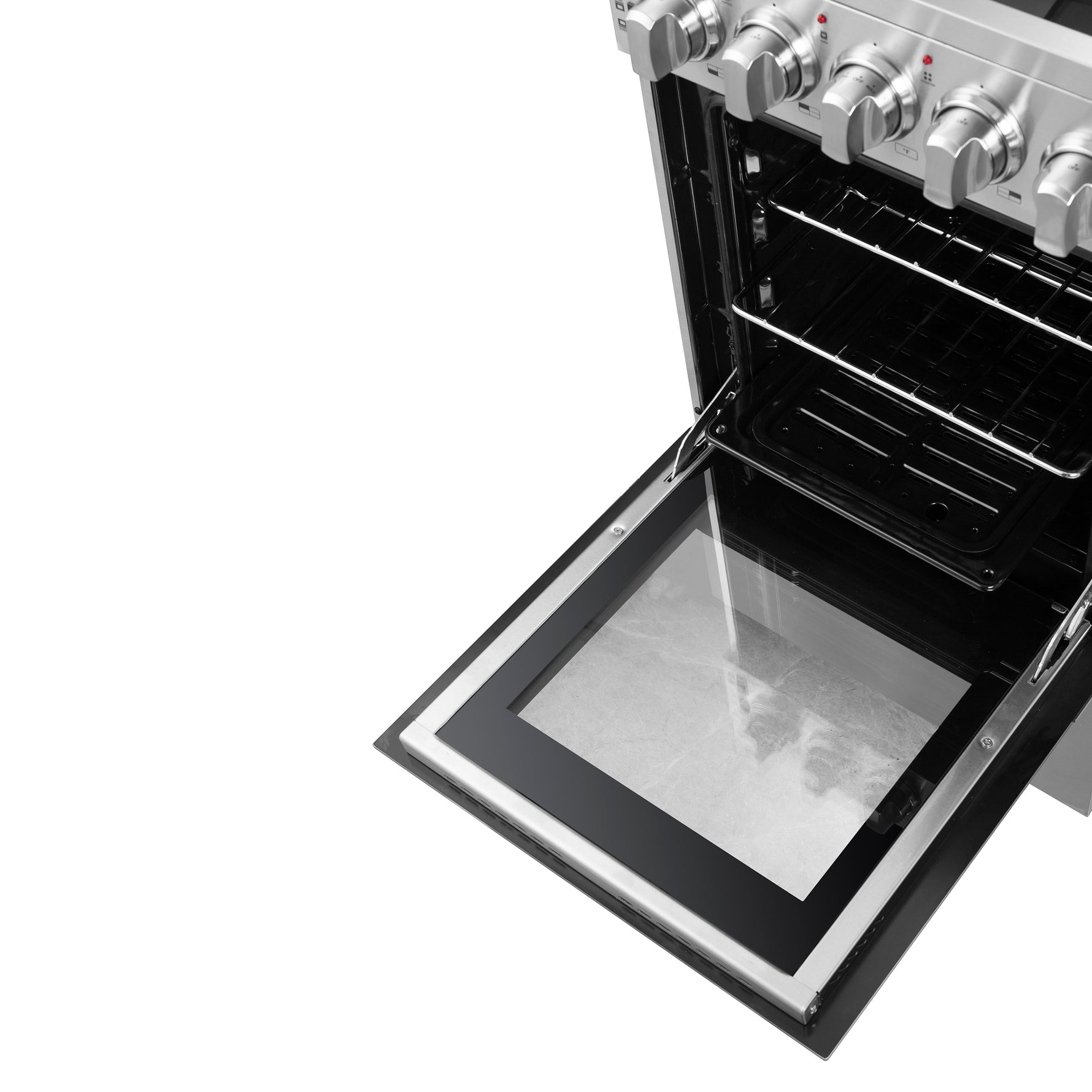 Forno Pallerano 20-Inch Freestanding Electric Range, Canada Version, Plug and Cord Included - BonPrix Électroménagers