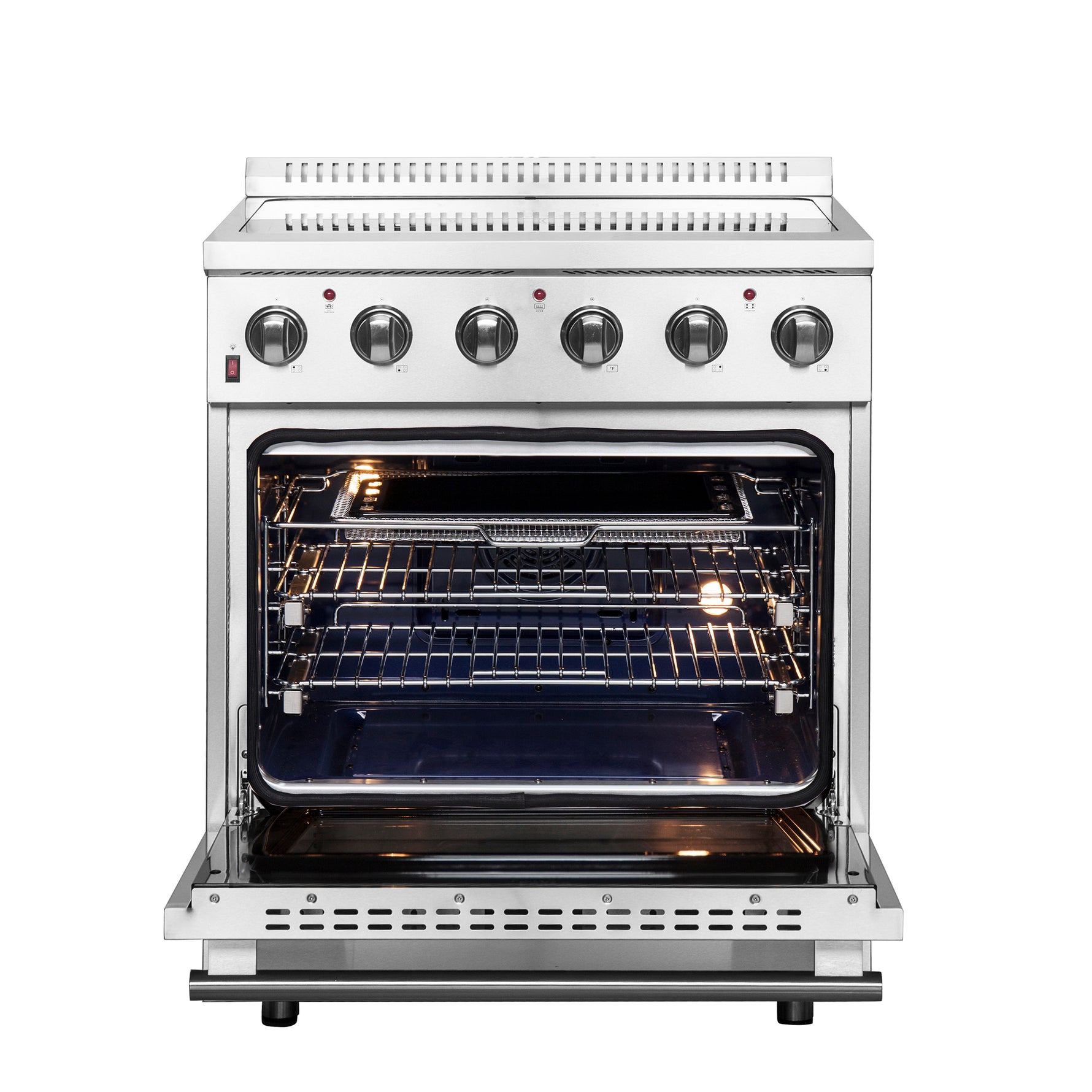 Forno Galiano 30-Inch Freestanding Electric Range, True Convection, Energy Efficient - BonPrix Électroménagers