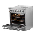Forno Galiano 30-Inch Freestanding Electric Range, True Convection, Energy Efficient - BonPrix Électroménagers