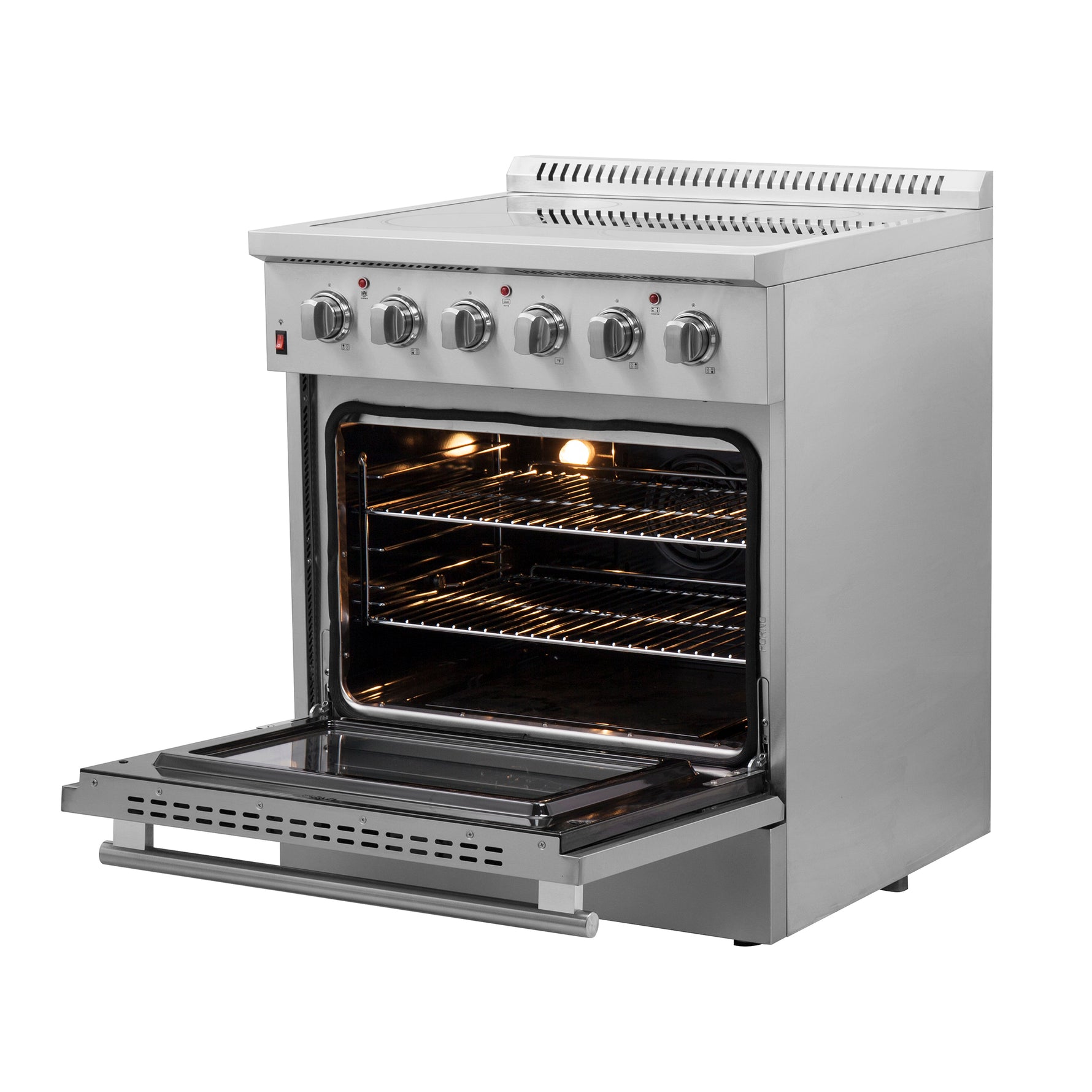 Forno Galiano 30-Inch Freestanding Electric Range, True Convection, Energy Efficient - BonPrix Électroménagers