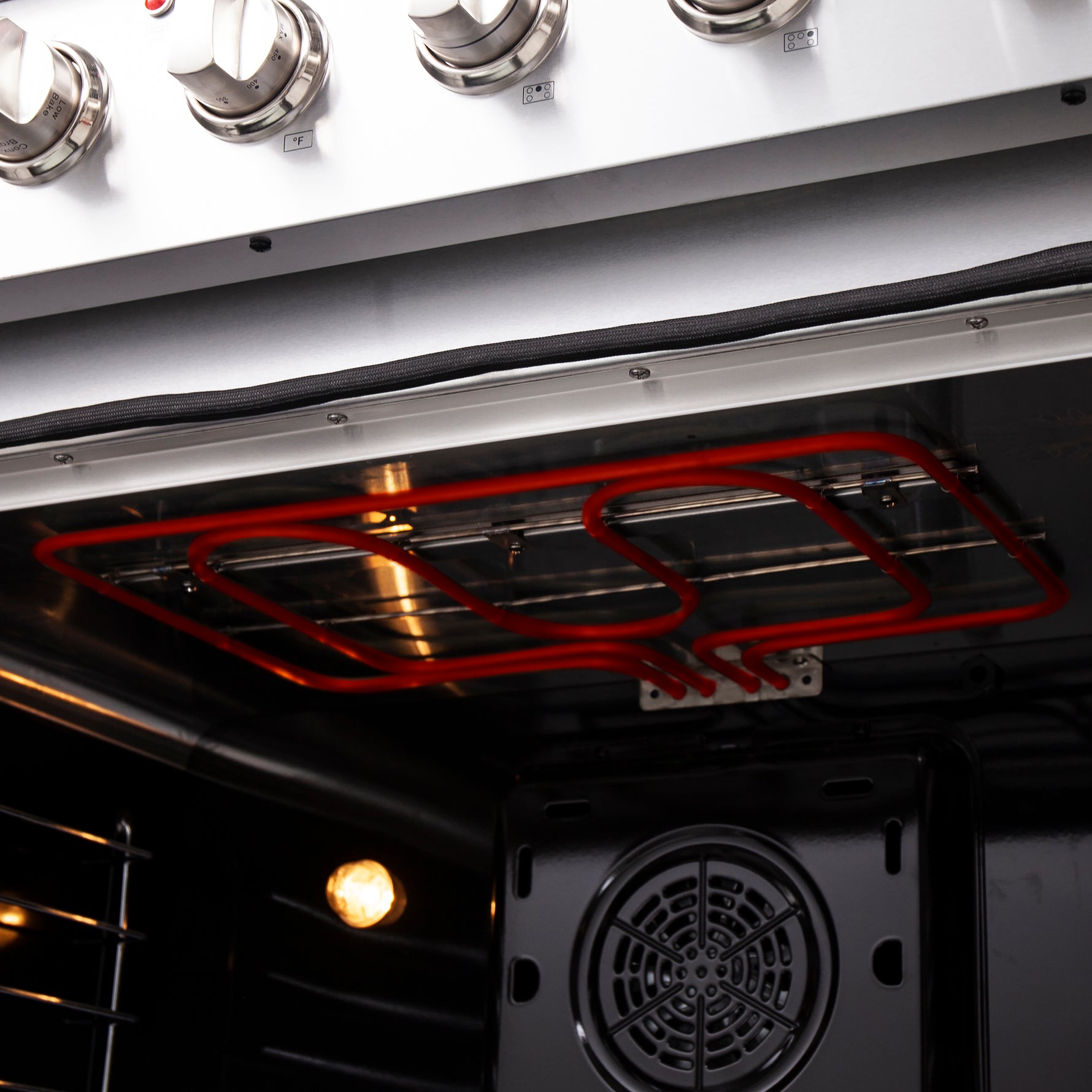 Forno Galiano 36-Inch Freestanding Electric Range, True Convection, Energy Efficient - BonPrix Électroménagers