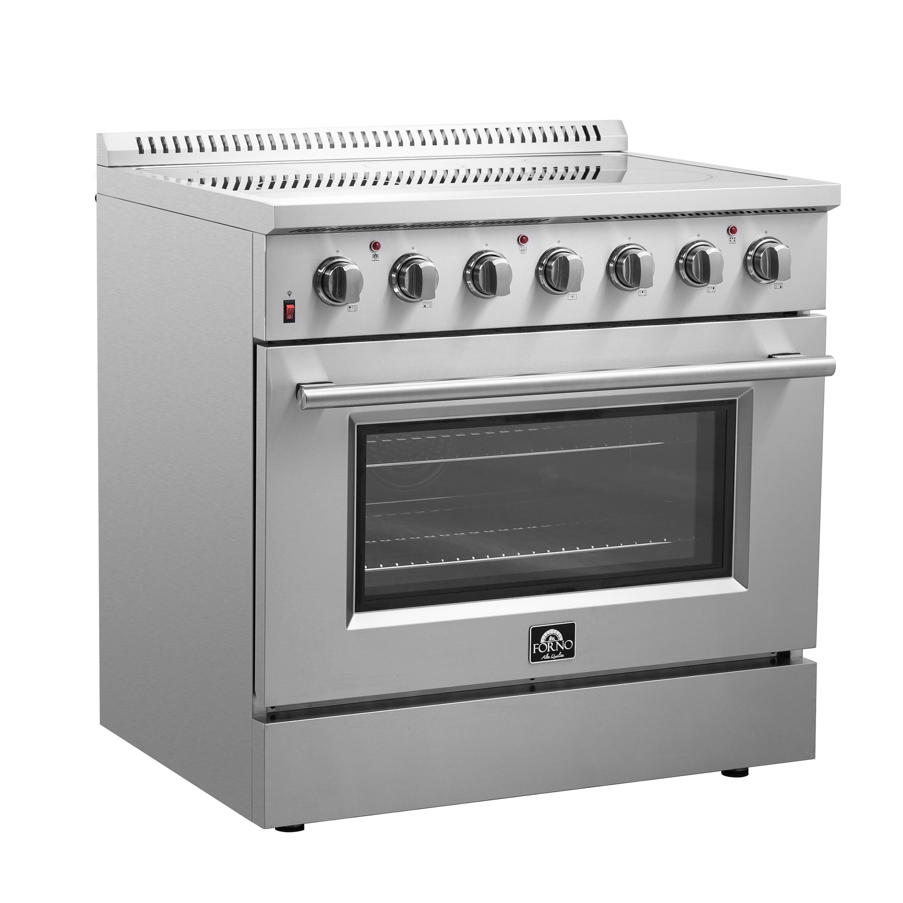 Forno Galiano 36-Inch Freestanding Electric Range, True Convection, Energy Efficient - BonPrix Électroménagers