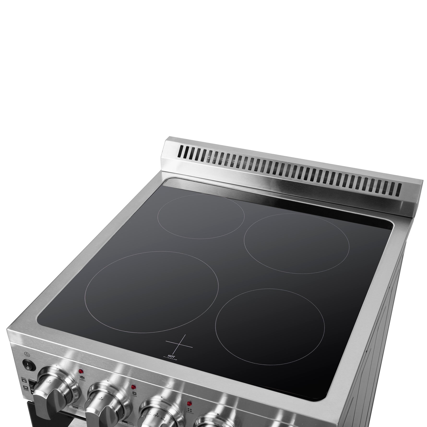 Forno Loiano 24-Inch Freestanding Electric Range, Canada Version, No Rotisserie Function, Plug and Cord Included - BonPrix Électroménagers