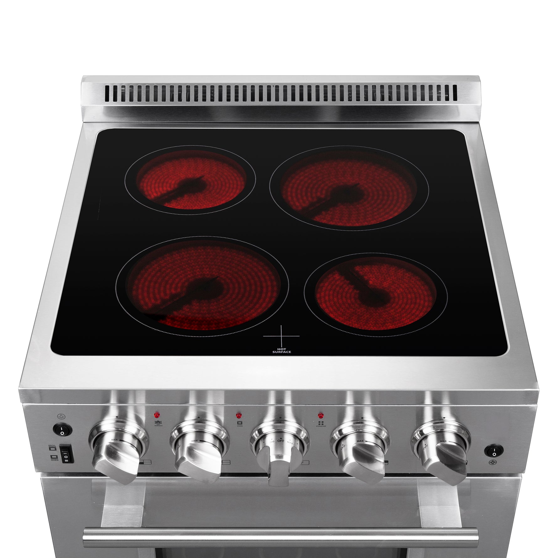 Forno Loiano 24-Inch Freestanding Electric Range, Canada Version, No Rotisserie Function, Plug and Cord Included - BonPrix Électroménagers