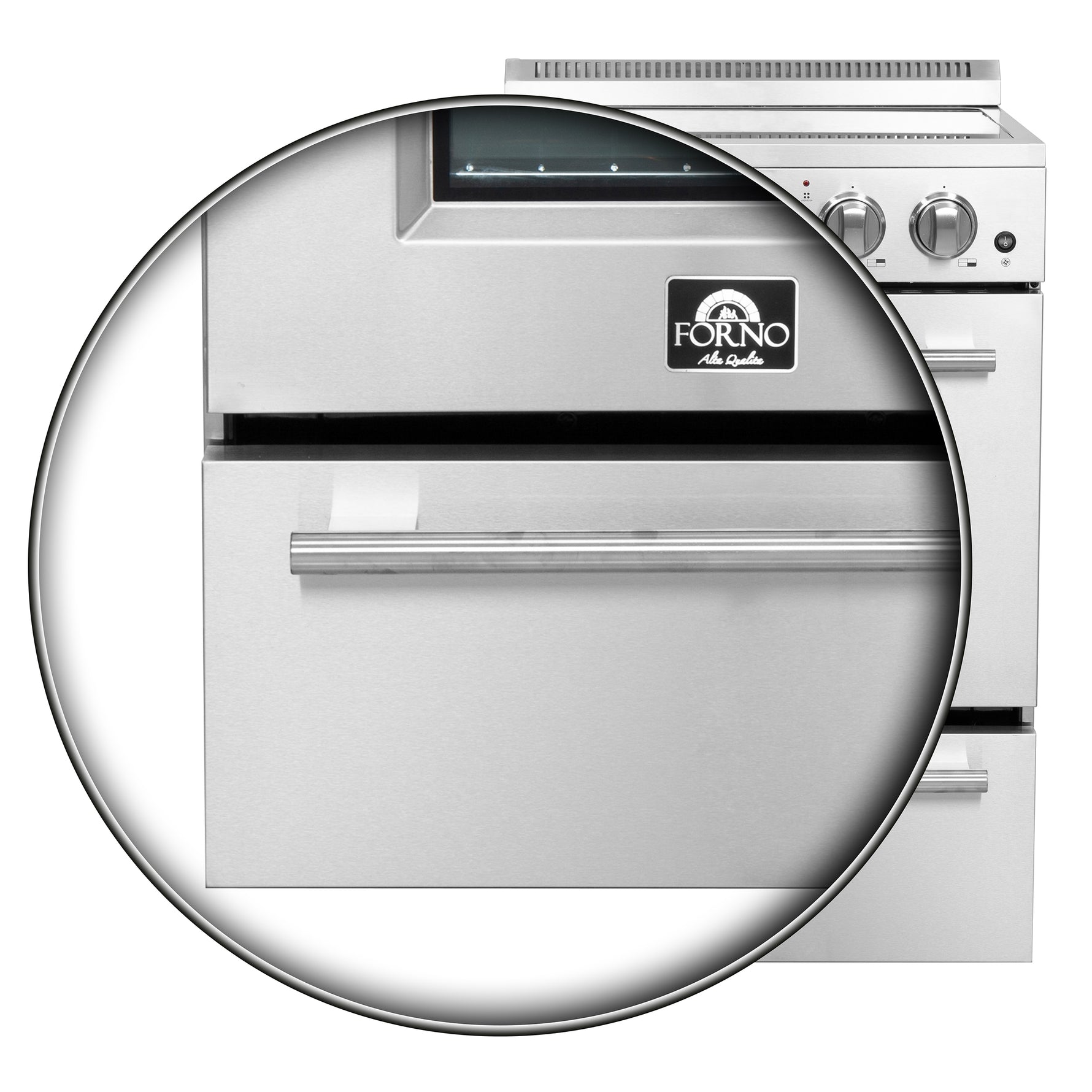 Forno Loiano 24-Inch Freestanding Electric Range, Canada Version, No Rotisserie Function, Plug and Cord Included - BonPrix Électroménagers
