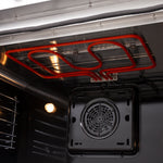 Forno Galiano 36-Inch Freestanding French Door Electric Range, True Convection, Energy Efficient - BonPrix Électroménagers