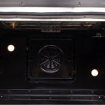 Forno Galiano 36-Inch Freestanding French Door Electric Range, True Convection, Energy Efficient - BonPrix Électroménagers