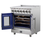 Forno Massimo 30-Inch Freestanding French Door Electric Range, True Convection Oven - BonPrix Électroménagers