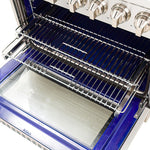 Forno Massimo 30-Inch Freestanding Dual Fuel Range, 4 Burners, Double Convection Ovens - BonPrix Électroménagers