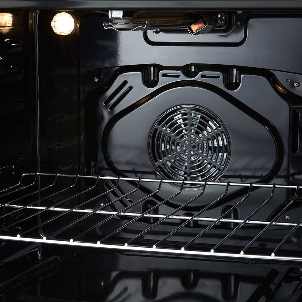 Forno Leonardo Espresso 30-Inch Black Gas Range, 5 Burners, 39,500 BTU, 5 cu.ft Convection Oven - BonPrix Électroménagers