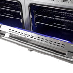 Forno Massimo 60-Inch Freestanding Dual Fuel Range, 10 Burners, Double Convection Ovens - BonPrix Électroménagers