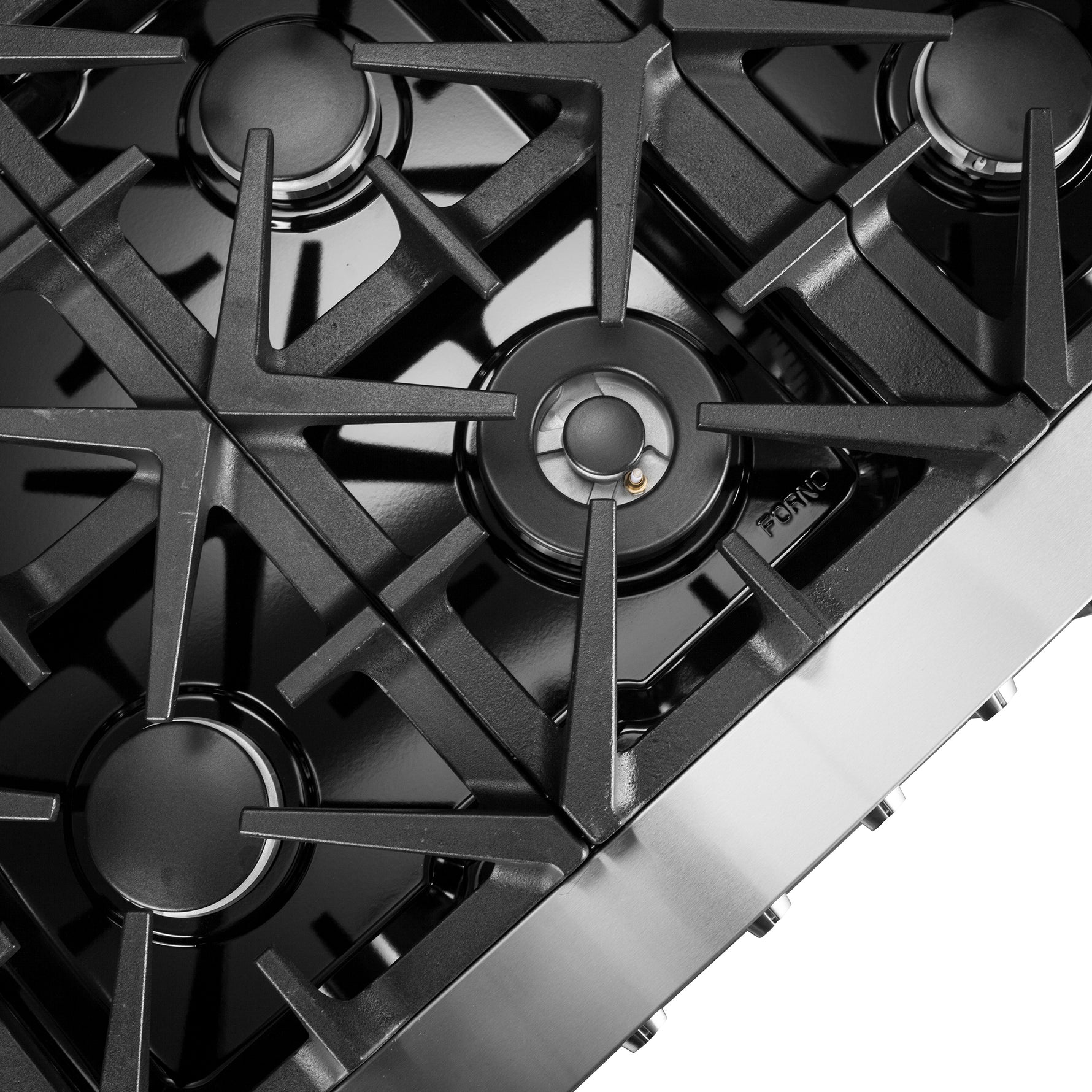 Forno Massimo 60-Inch Freestanding Dual Fuel Range, 10 Burners, Double Convection Ovens - BonPrix Électroménagers