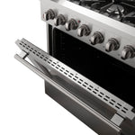 FORNO Premium 3-Piece Kitchen Bundle - Galiano 36" Dual Fuel Range, 36" French Door Refrigerator, 24" Built-In Dishwasher - FBDL-004-02CAUS - BonPrix Électroménagers