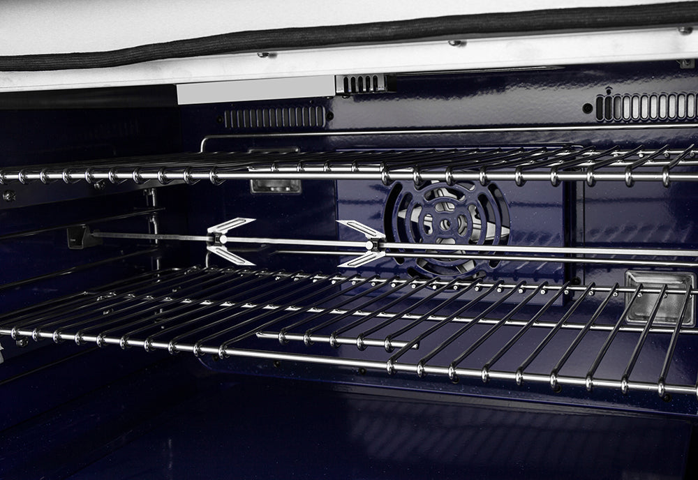 Forno Capriasca 48-Inch Freestanding Dual Fuel Range, 8 Burners, True Convection Oven - BonPrix Électroménagers