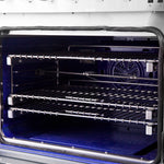 Forno Capriasca 60-Inch Freestanding Dual Fuel Range, 10 Burners, True Convection Oven - BonPrix Électroménagers