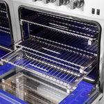 Forno Capriasca 60-Inch Freestanding Dual Fuel Range, 10 Burners, True Convection Oven - BonPrix Électroménagers