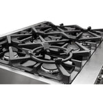 Forno Massimo 36-Inch Freestanding Gas Range, 6 Sealed Burners, Convection Oven, Energy Efficient - BonPrix Électroménagers