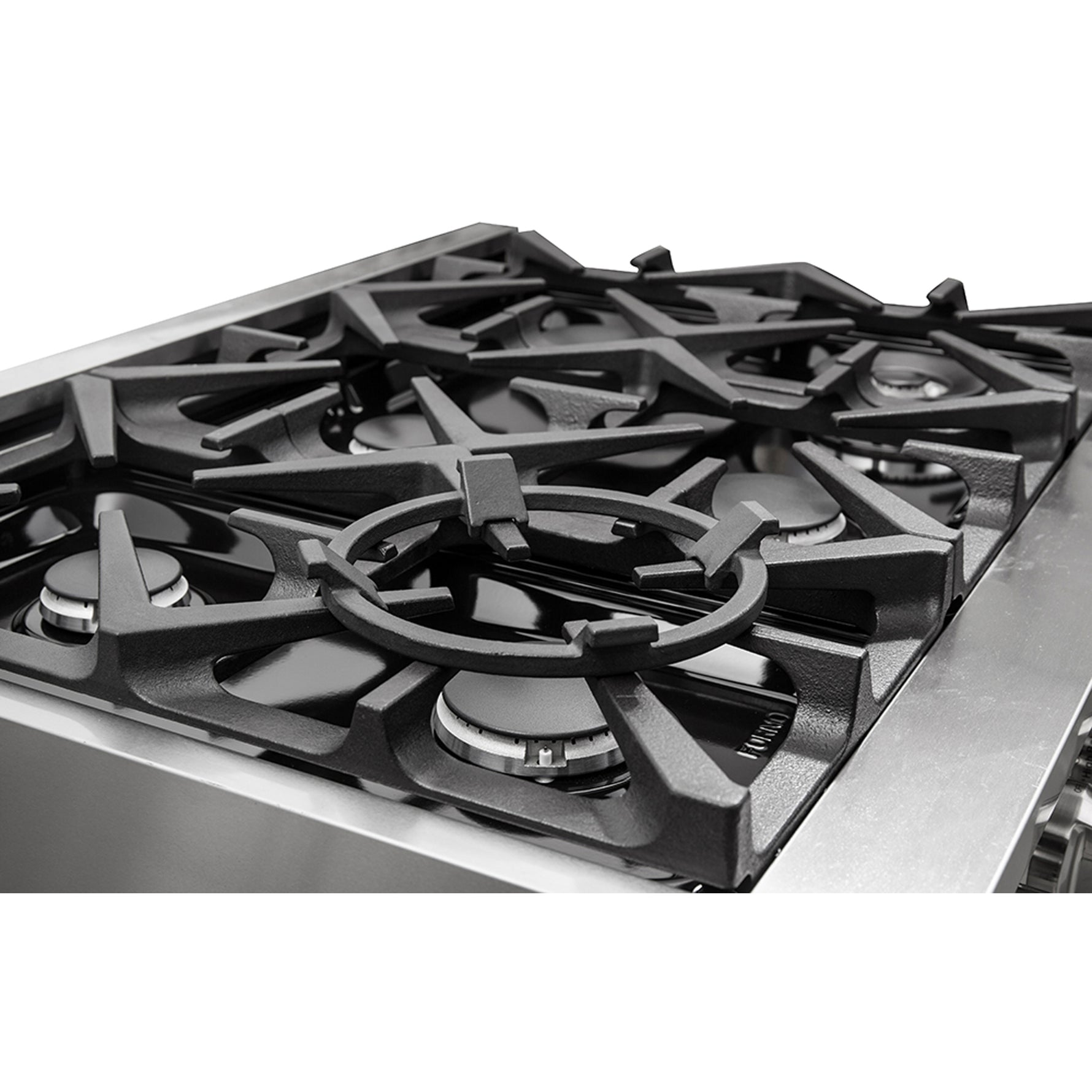 Forno Massimo 36-Inch Freestanding Gas Range, 6 Sealed Burners, Convection Oven, Energy Efficient - BonPrix Électroménagers