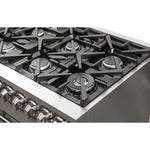 Forno Massimo 48-Inch Freestanding Gas Range, 8 Burners, True Convection Oven - BonPrix Électroménagers