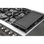 Forno Massimo 48-Inch Freestanding Gas Range, 8 Burners, True Convection Oven - BonPrix Électroménagers
