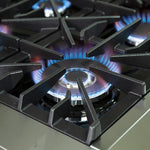 Forno Galiano 36-Inch Freestanding Gas Range, Stainless Steel, 6 Burners, Energy Efficient - BonPrix Électroménagers