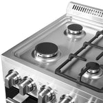 Forno Lamazze 20-Inch Freestanding Gas Range, Compact Design, Energy Efficient - BonPrix Électroménagers