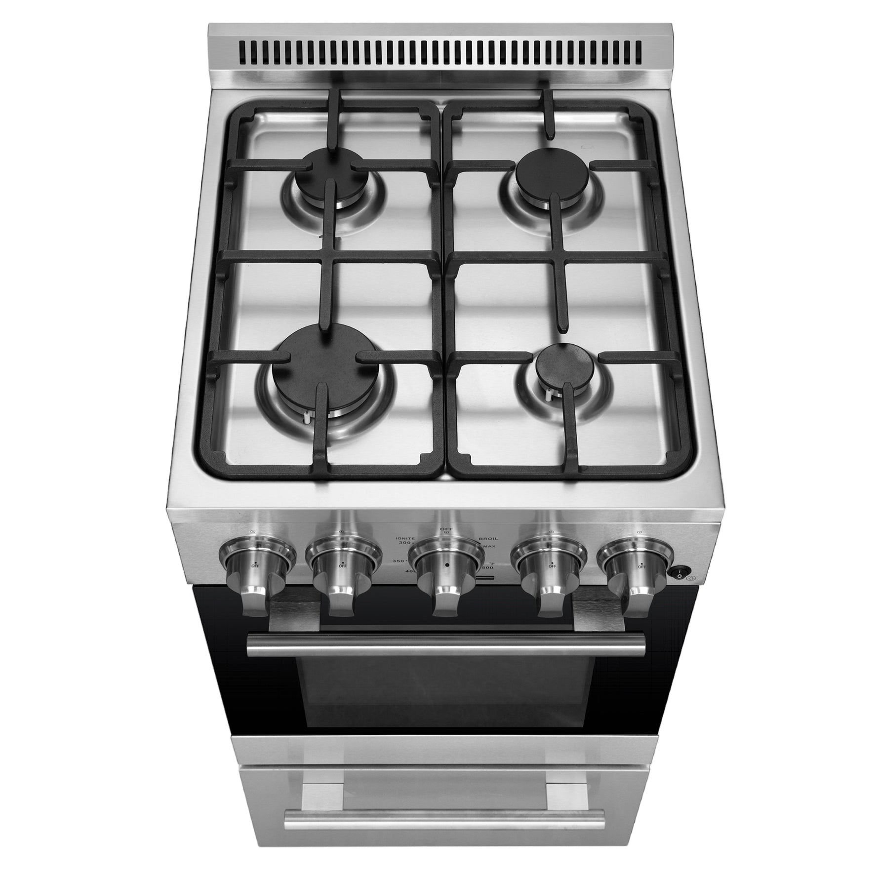 Forno Lamazze 20-Inch Freestanding Gas Range, Compact Design, Energy Efficient - BonPrix Électroménagers