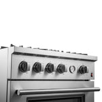 Marco 30-inch Gas Range Stainless Steel, 4 Burners 37,000 BTU, 4.32 cu.ft. Convection Oven - BonPrix Électroménagers