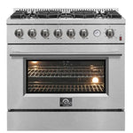 FFSGS627736 - CUISINIÈRES - Forno - Gaz - Acier inoxydable - Boîte Ouverte