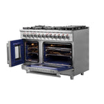 Forno Massimo 48-Inch Freestanding French Door Dual Fuel Range, 8 Burners, True Convection Oven - BonPrix Électroménagers