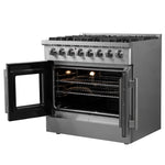 Forno Galiano 36" Freestanding French Door Dual Fuel Range - BonPrix Électroménagers