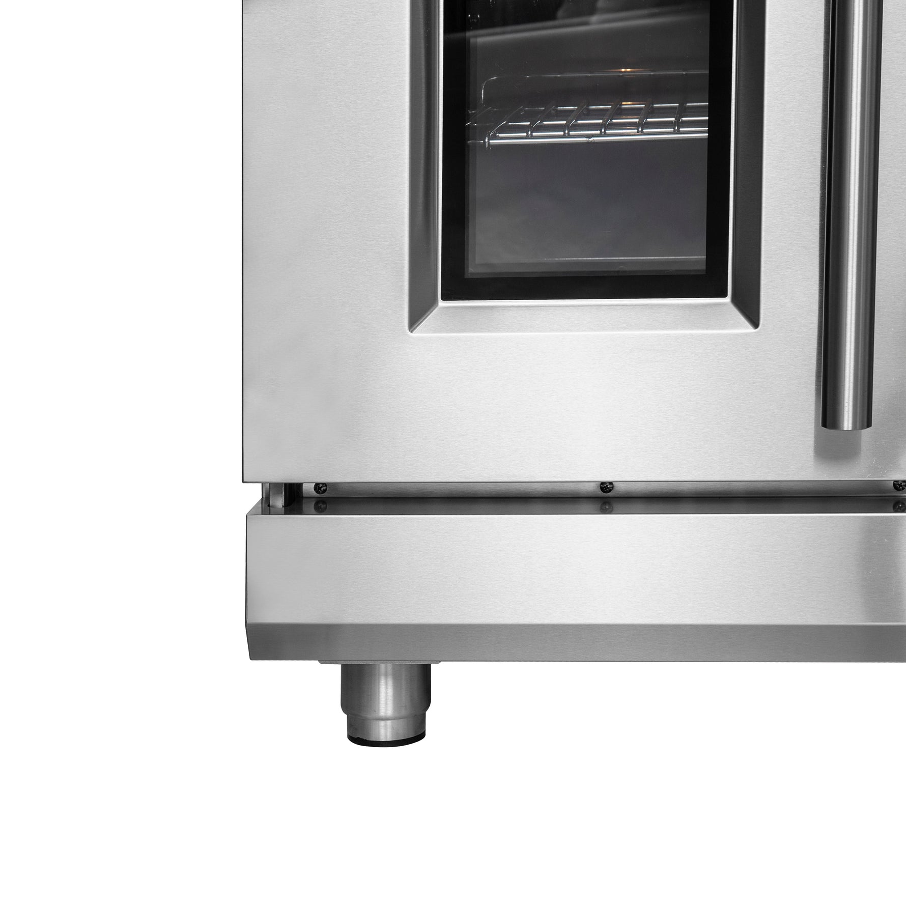 Forno Massimo 48-Inch Freestanding French Door Gas Range, 8 Burners, Convection Oven, Energy Efficient - BonPrix Électroménagers