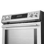 FORNO Premium 2-Piece Kitchen Bundle - Donatello 30" Induction Range, Guardia 46.8" Bottom Freezer Refrigerator - FBDL-008-01CAUS - BonPrix Électroménagers