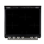 Forno Leonardo Espresso 30-Inch Slide-In Black Induction Range, Convection Oven, 5 Cooking Zones, Touch Control Panel - BonPrix Électroménagers
