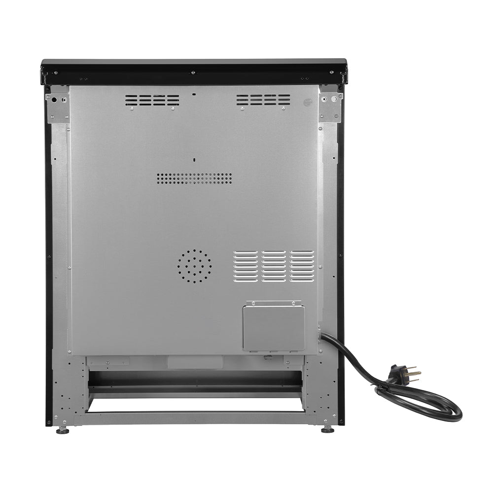Forno Leonardo Espresso 30-Inch Slide-In Stainless Steel Induction Range, Convection Oven, 5 Cooking Zones - BonPrix Électroménagers