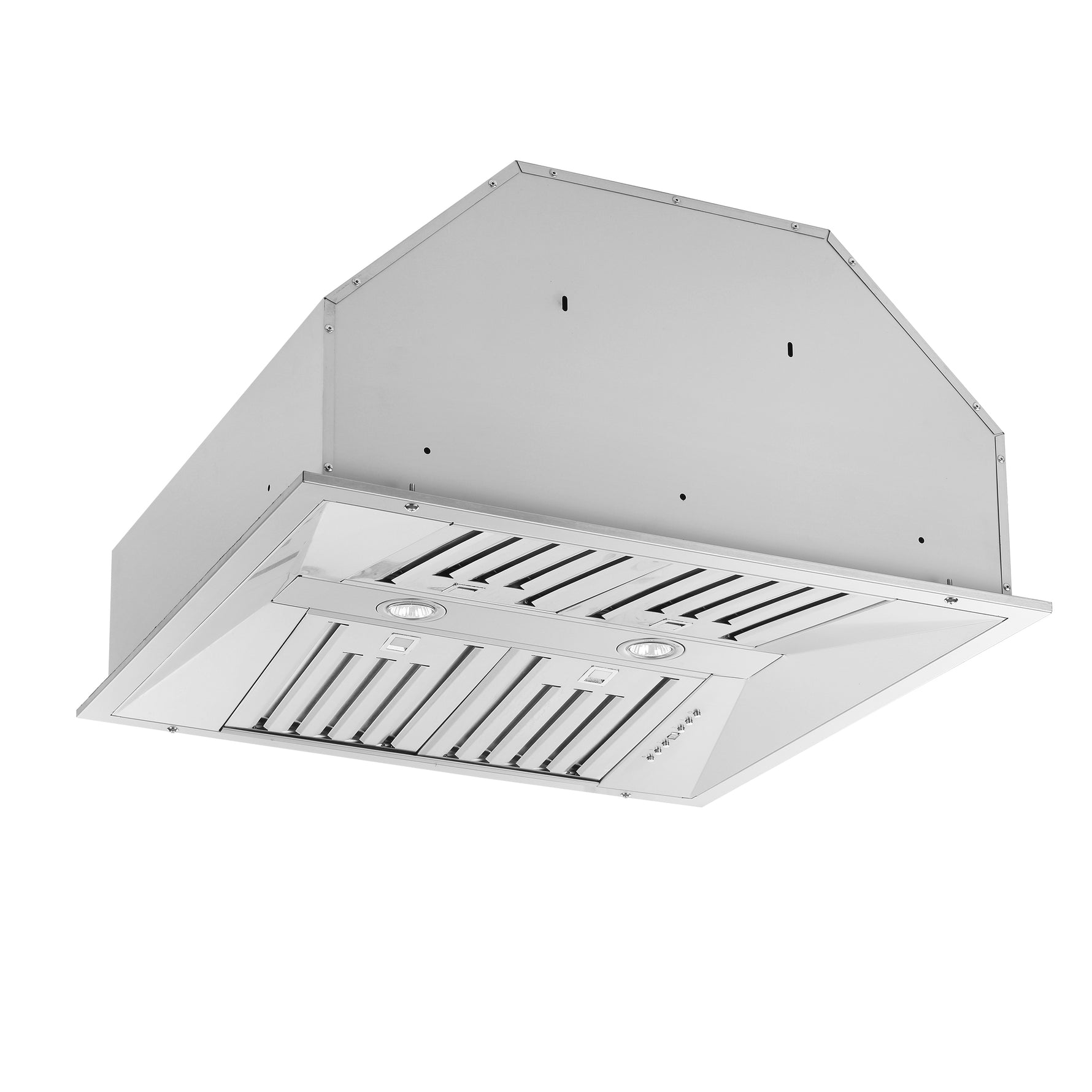 Forno Altilia 30-Inch Insert Range Hood, Stainless Steel, LED Lighting, Baffle Filters - BonPrix Électroménagers
