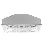 Forno Altilia 48-Inch Insert Range Hood, Stainless Steel, LED Lighting, Baffle Filters - BonPrix Électroménagers