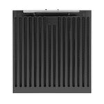Forno Bari Espresso 30-Inch Under Cabinet Range Hood, Black, 600 CFM, LED Lighting, Dishwasher-Safe Baffle Filters, 3-Speed Fan Control - BonPrix Électroménagers