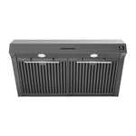 FORNO Premium 3-Piece Kitchen Bundle - Leonardo Espresso 30" Black Range, 30" Black Range Hood, 31" Black Refrigerator - FBDL-001-02CA - BonPrix Électroménagers