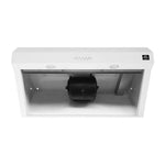 Forno Bari Espresso 30-Inch Under Cabinet Range Hood, White, 600 CFM, LED Lighting, Dishwasher-Safe Baffle Filters, 3-Speed Fan Control - BonPrix Électroménagers
