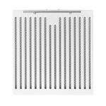 Forno Bari Espresso 30-Inch Under Cabinet Range Hood, White, 600 CFM, LED Lighting, Dishwasher-Safe Baffle Filters, 3-Speed Fan Control - BonPrix Électroménagers